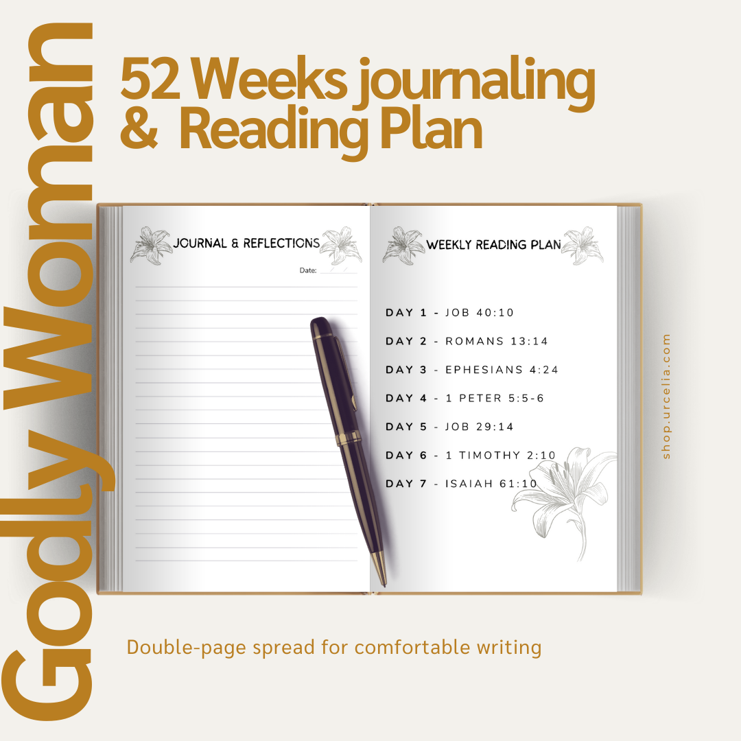 Godly Woman Prayer Journal for Christian Women - Spiral Bound
